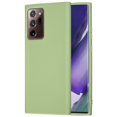 Samsung Galaxy Note 20 Ultra (N986F) „Shell“ cieta silikona (TPU) zaļš apvalks | Vacins.lv