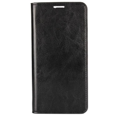 Huawei Mate 10 Lite „Split“ juodas odinis atverčiamas dėklas - knygutė | Priedai.lt