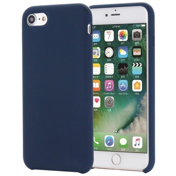 "Shell" cieta silikona (TPU) vāciņš - zils (iPhone 7 / 8 / SE 2020 / SE 2022)