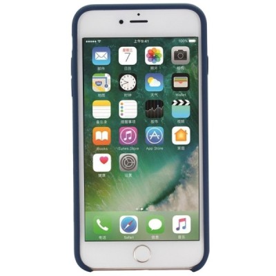 Apple iPhone 7 / 8 / SE 2020 "Shell" cieta silikona (TPU) zils vāciņš, apvalks | Vacins.lv