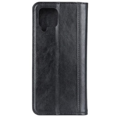 Samsung Galaxy A12 (A125F) „Split“ sērijas melns atvērams maciņš, maks | Vacins.lv