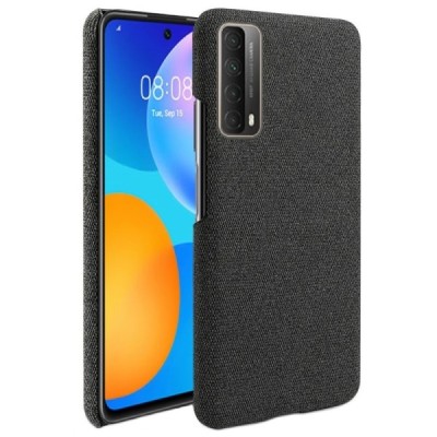 Huawei P smart 2021 „Bi-Color“ Splicing melns ādas apvalks | Vacins.lv