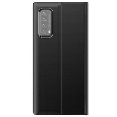 Huawei P smart 2021 View Line melns atvērams maciņš (maks) | Vacins.lv