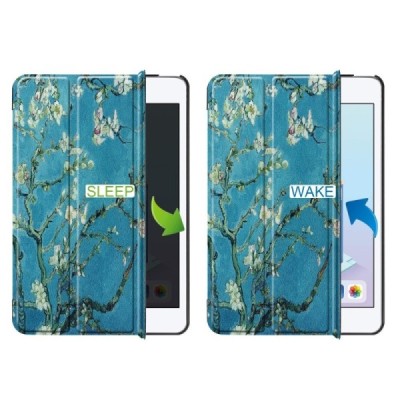 Apple iPad mini 4 (iPad mini 2019) atverčiamas spalvotas „Sakura“ dėklas - knygutė / Priedai.lt