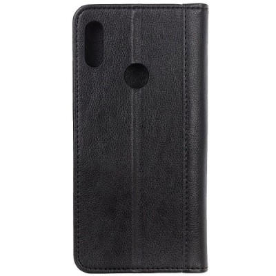 Samsung Galaxy A40 (A405F) „Split“ juodas odinis atverčiamas dėklas - knygutė | Priedai.lt