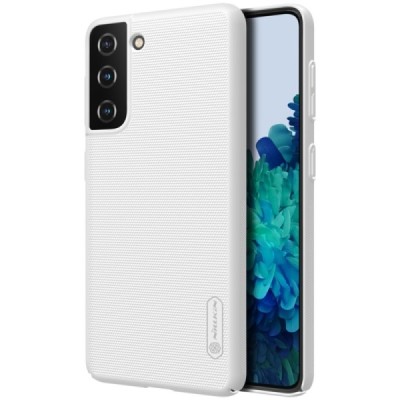 Samsung Galaxy S21 (G991B) Nillkin Frosted Shield balts apvalks | vacins.lv