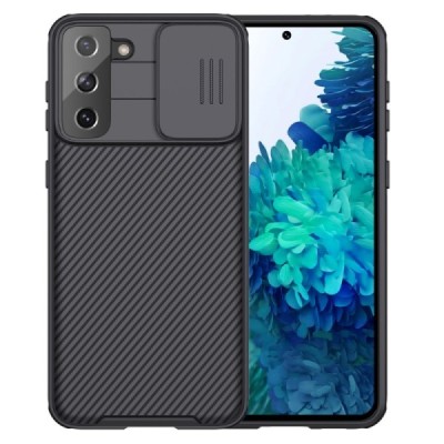 Samsung Galaxy S21+ (G996B) Nillkin CamShield melns apvalks | vacins.lv
