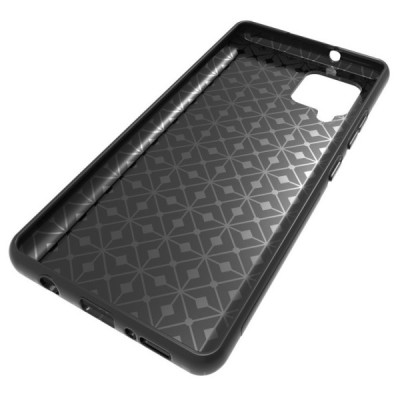 Samsung Galaxy A42 5G cieta silikona (TPU) melns apvalks | vacins.lv