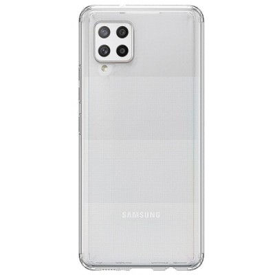 Samsung Galaxy A42 5G kieto silikono TPU skaidrus akrilo dėklas - nugarėlė | Priedai.lt