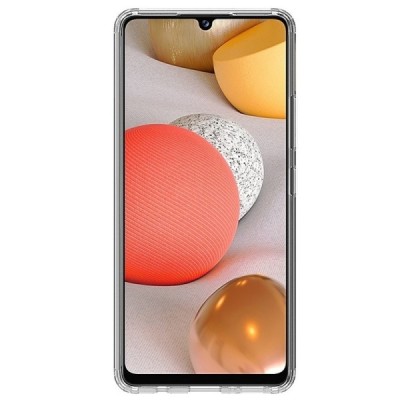 Samsung Galaxy A42 5G kieto silikono TPU skaidrus akrilo dėklas - nugarėlė | Priedai.lt