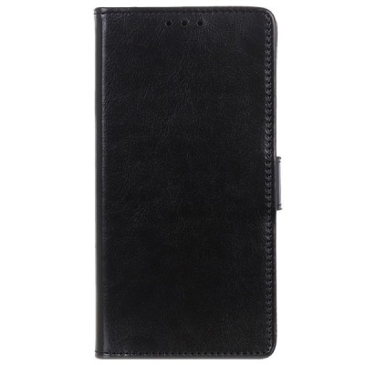 Nokia 3.4 atverčiamas juodas odinis dėklas, knygutė - piniginė | Priedai.lt