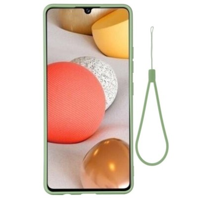 Samsung Galaxy A42 5G Shell kieto silikono TPU žalias dėklas - nugarėlė | Priedai.lt