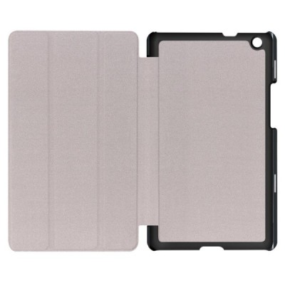 Huawei MediaPad M3 Lite 8.0 atvēramais melns maciņš | Vacins.lv