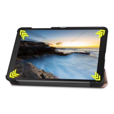 Samsung Galaxy Tab A 8.0 (T290, T295) atvēramais zelta maciņš | Vacins.lv