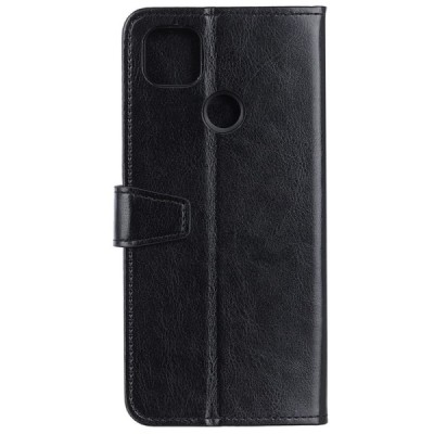 Google Pixel 4A 5G atverčiamas juodas odinis dėklas - piniginė | Priedai.lt