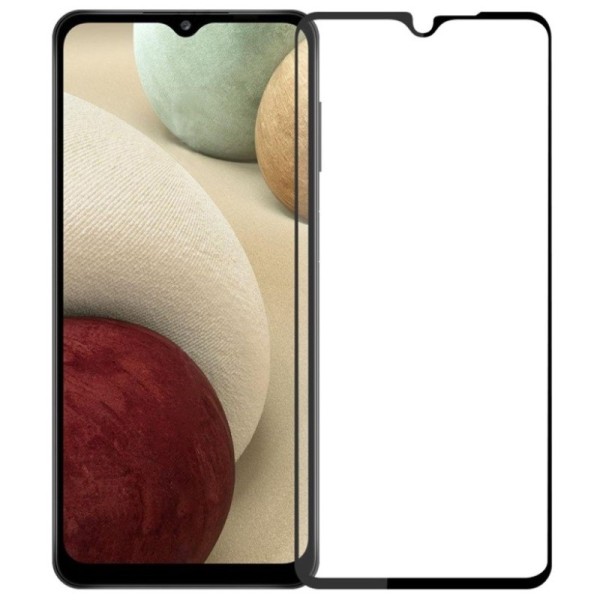 „Mofi“ Tempered Glass ekrāna aizsargstikls 0.26 mm - melns (Galaxy A12)