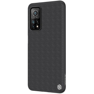 Xiaomi Mi 10T (Mi 10T Pro) „Nillkin“ Textured Case juodas dėklas - nugarėlė | Priedai.lt