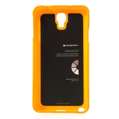 Mercury geltonas Samsung Galaxy Note 3 Neo TPU kieto silikono dėklas (nugarėlė) / Priedai.lt
