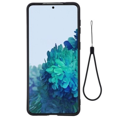 Samsung Galaxy S21 (G991B) Shell kieto silikono TPU juodas dėklas - nugarėlė | Priedai.lt