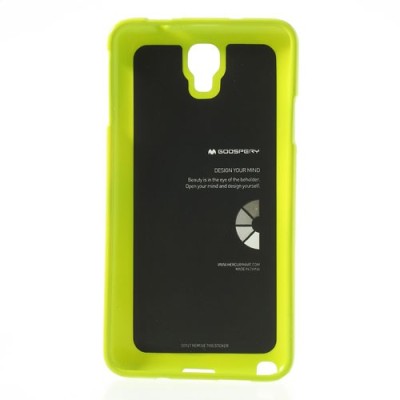 Mercury žalias (salotinis) Samsung Galaxy Note 3 Neo TPU kieto silikono dėklas (nugarėlė) / Priedai.lt