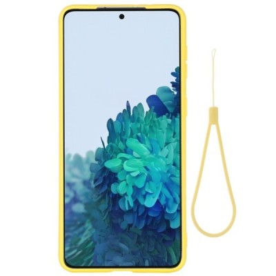 Samsung Galaxy S21+ (G996B) Shell kieto silikono TPU geltonas dėklas - nugarėlė | Priedai.lt