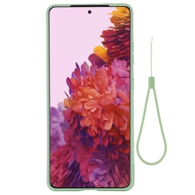 Samsung Galaxy S21 Ultra (G998B) „Shell“ cieta silikona (TPU) zaļš apvalks | Vacins.lv