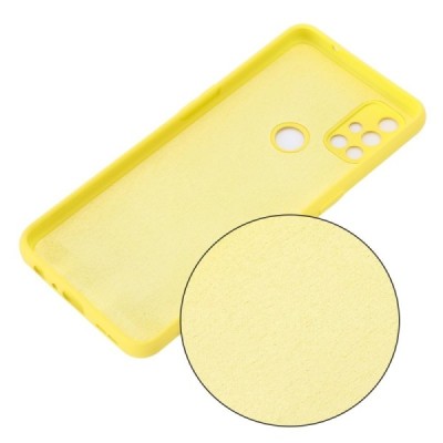 OnePlus Nord N10 5G „Shell“ cieta silikona (TPU) dzeltens apvalks | vacins.lv