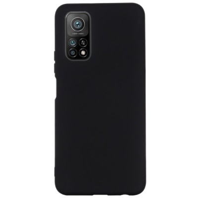Xiaomi Mi 10T (Mi 10T Pro) „Shell“ cieta silikona (TPU) melns apvalks | vacins.lv