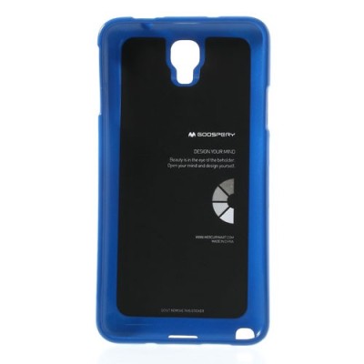 Mercury mėlynas Samsung Galaxy Note 3 Neo TPU kieto silikono dėklas (nugarėlė) / Priedai.lt