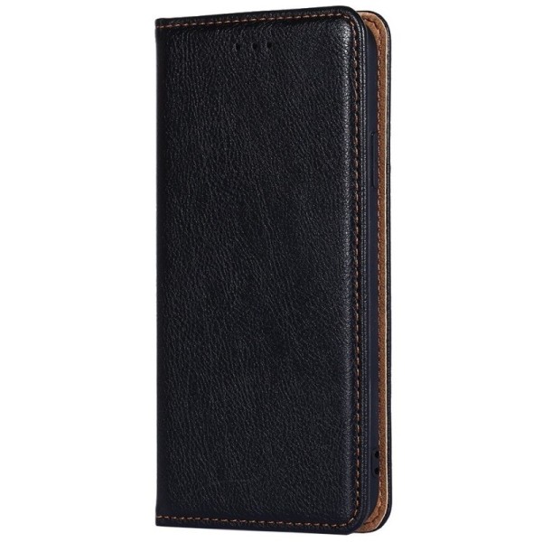 Solīds atvērams maciņš - melns (Galaxy S21 Ultra)