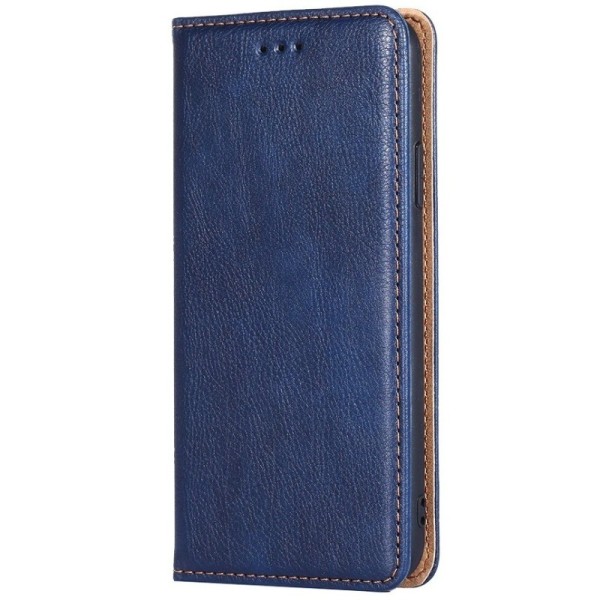 Solīds atvērams maciņš - zils (Galaxy S21+)