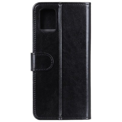 LG K52 atvēramais ādas melns maciņš (maks) | Vacins.lv