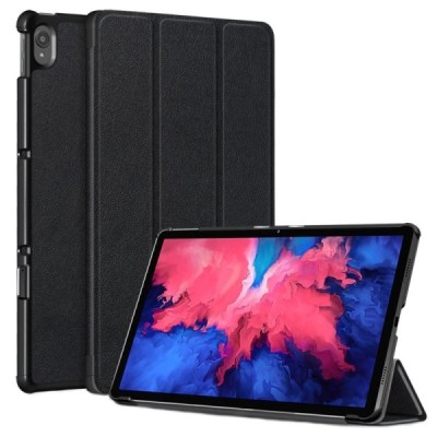 Lenovo Tab P11 11" (J606F) atvēramais melns maciņš | Vacins.lv