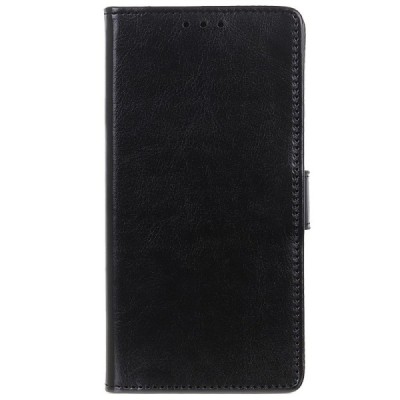 Nokia 5.4 atvēramais ādas melns maciņš (maks) | Vacins.lv