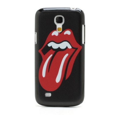Raudonas liežuvis Samsung Galaxy S4 mini i9195 plastikinis dėklas (dėkliukas) / Priedai.lt
