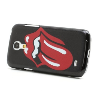 Raudonas liežuvis Samsung Galaxy S4 mini i9195 plastikinis dėklas (dėkliukas) / Priedai.lt