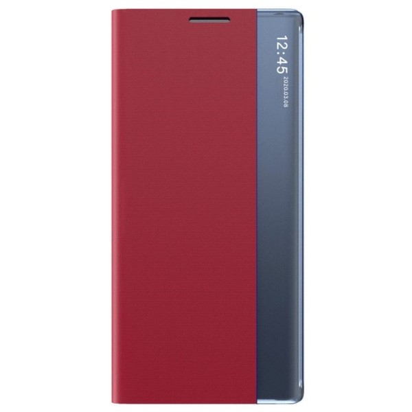 „View Line“ atverčiamas dėklas - raudonas (Galaxy A42 5G)
