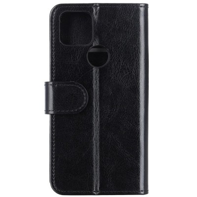 Google Pixel 5 atvēramais ādas melns maciņš (maks) | Vacins.lv