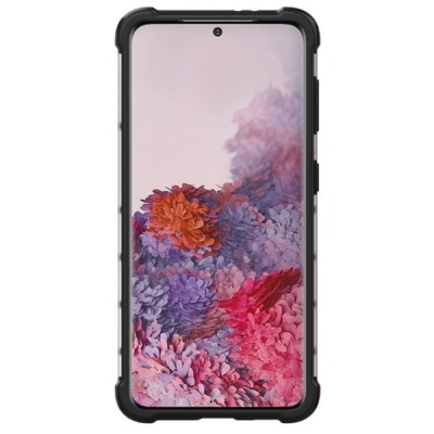 Honeycomb pastiprinātas aizsardzības dzidrs Samsung Galaxy S21 (G991B) apvalks | Vacins.lv