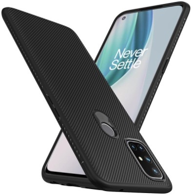 OnePlus Nord N10 5G cieta silikona (TPU) melns apvalks | vacins.lv