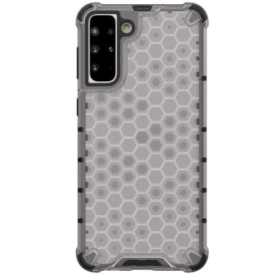 Honeycomb pastiprinātas aizsardzības dzidrs Samsung Galaxy S21+ (G996B) apvalks | Vacins.lv