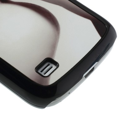 Samsung Galaxy S4 Mini retro plastikinis dėklas - lūpos / Priedai.lt