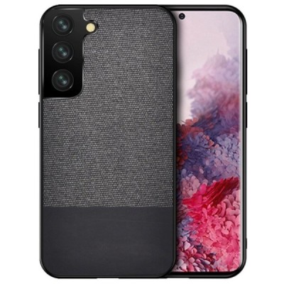 „Bi-Color“ Splicing Samsung Galaxy S21 (G991B) juodas odinis dėklas | Priedai.lt