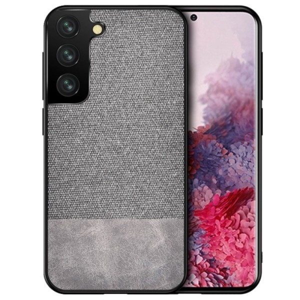 „Bi-Color“ Splicing ādas apvalks - peleks (Galaxy S21)