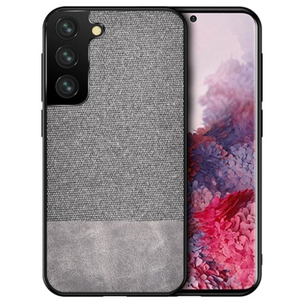 „Bi-Color“ Splicing ādas apvalks - peleks (Galaxy S21+)