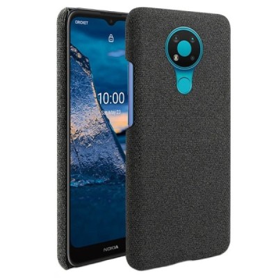 „Bi-Color“ Splicing Nokia 3.4 juodas odinis dėklas | Priedai.lt