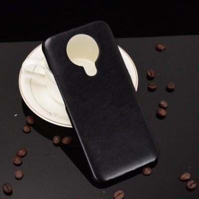 Soft Slim serijos Nokia 3.4 juodas odinis dėklas - nugarėlė | Priedai.lt