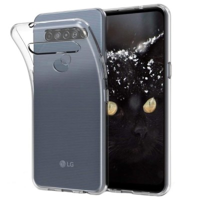 LG K61 cieta silikona (TPU) dzidrs apvalks | vacins.lv