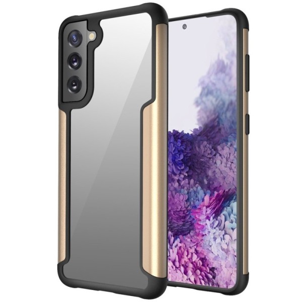 „FOCUS“ apvalks - dzidrs / zeltens (Galaxy S21+)