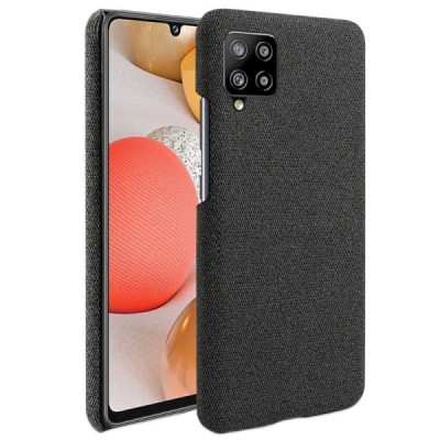 Samsung Galaxy A42 5G „Bi-Color“ Splicing melns ādas apvalks | Vacins.lv